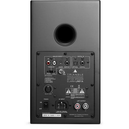 Enceinte bibliothèque active TRIANGLE LN01A ELARA MAT X2