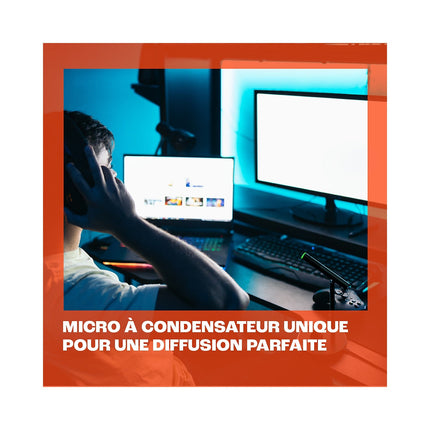 Micro Gamer JBL Quantum Stream Talk