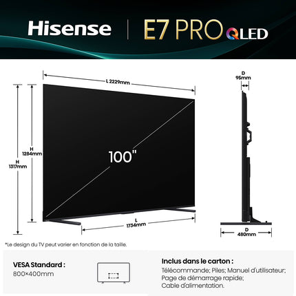 TV QLED HISENSE