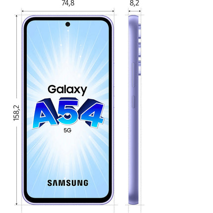 Smartphone SAMSUNG Galaxy A54 Lavande 128Go 5G Reconditionné