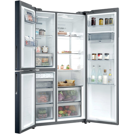 Réfrigérateur Américain HAIER HSPR79F18DWMB