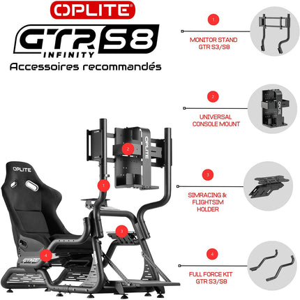 Support OPLITE MONITOR STAND GTR S3/S8 ELITE