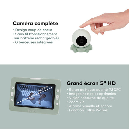 Babyphone BABYMOOV Yoo Go plus HD