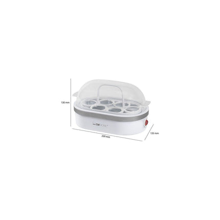 Cuiseur à oeufs CLATRONIC EK3497-blanc/silver