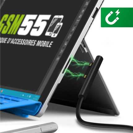 Chargeur secteur 4 SMARTS USB-C Microsoft Surface Recharge Rapide