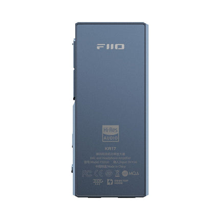DAC audio FIIO Ampli portable KA17 USB-C Bleu