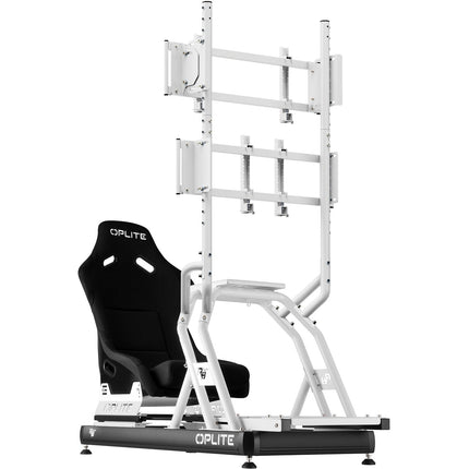 Support OPLITE R8 ON TOP MONITOR MOUNT Blanc