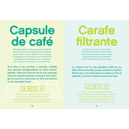 Livre de cuisine HACHETTE Zero plastique on s y met
