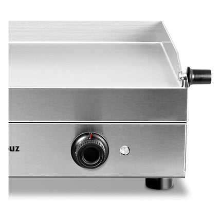 Plancha électrique KRAMPOUZ Saveur inox 2 brûleurs à poser, 64x34 cm
