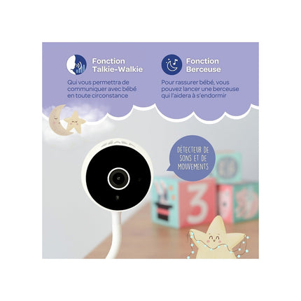 Babyphone BEABA Babyphone zen connecté