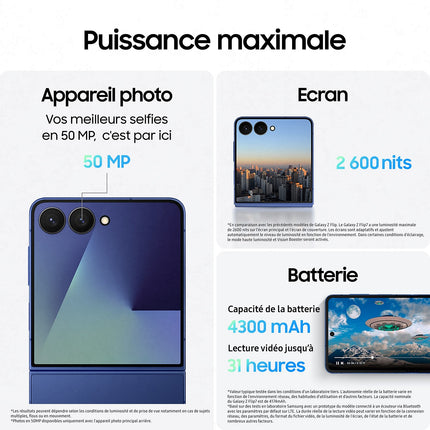 Smartphone SAMSUNG Galaxy Z Flip7