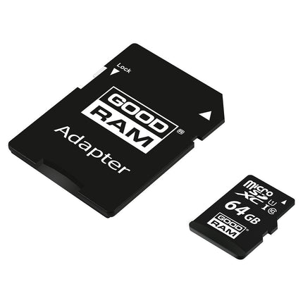 Carte Micro SD GOODRAM M1AA, SDXC-SDHC, 64GO, classe 10