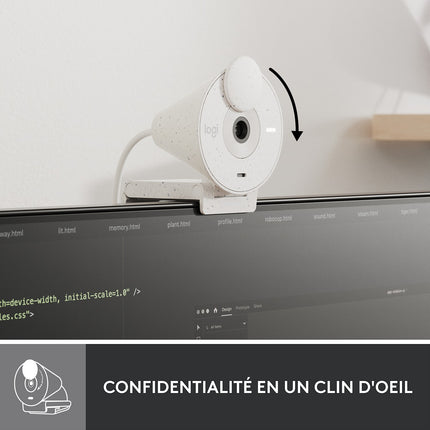 Webcam LOGITECH Brio 300 Full HD avec micro