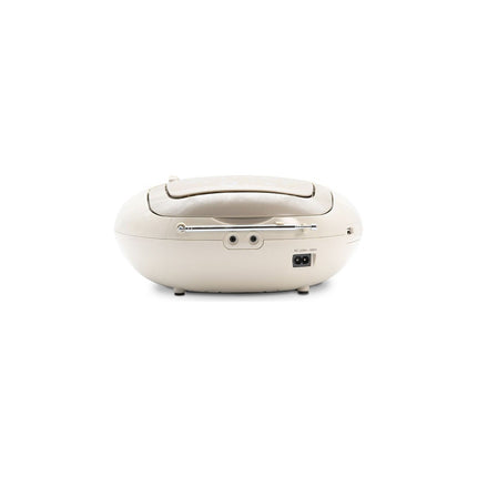 Radio CD MOOOV Lecteur CD Soft Grey avec radio FM et po