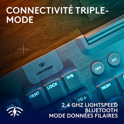 Clavier gamer sans fil LOGITECH G915 X Lightspeed Tactile