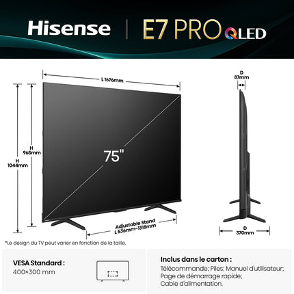 TV QLED HISENSE