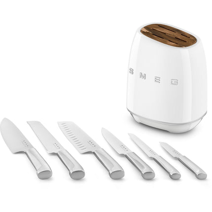 Bloc couteaux SMEG 6 pcs multi-usages