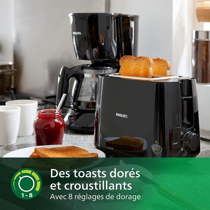 Grille-pain PHILIPS HD2581/90 Toaster Daily, 2 fentes, 830W