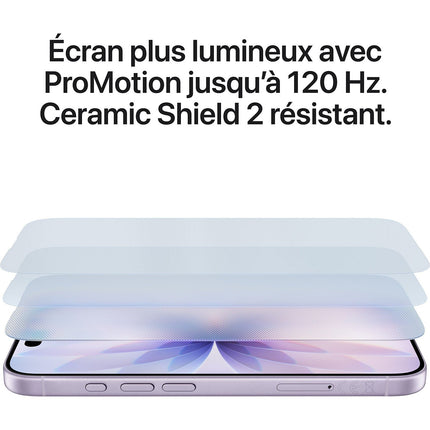 Smartphone APPLE iPhone 17 Brume 256Go Batterie Neuve Reconditionné