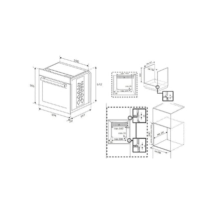 Four encastrable BEKO BBIE12300XD Aeroperfect