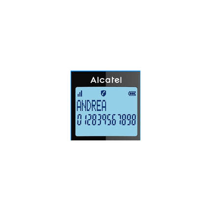 Téléphone sans fil ALCATEL F860 Solo Noir