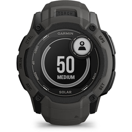 Montre sport GARMIN Instinct 2X Solar graphite
