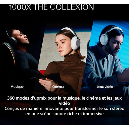 Casque SONY WH-1000X THE COLLEXION Noir