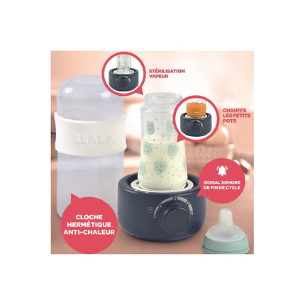 Chauffe biberon BEABA Baby Milk Second Ultra fast Bottle Warne