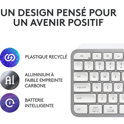 Clavier sans fil LOGITECH MX Keys S Silencieux