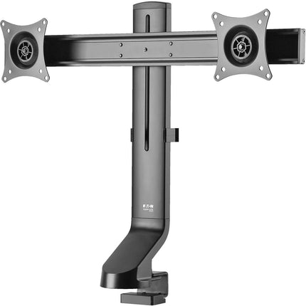 Support ordinateur portable EATON 2 écrans réglage vertical et bras acier