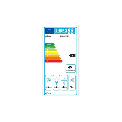Hotte encastrable AIRLUX AHGB451SI