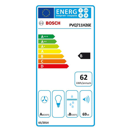 Plaque induction aspirante BOSCH PVQ711H26E