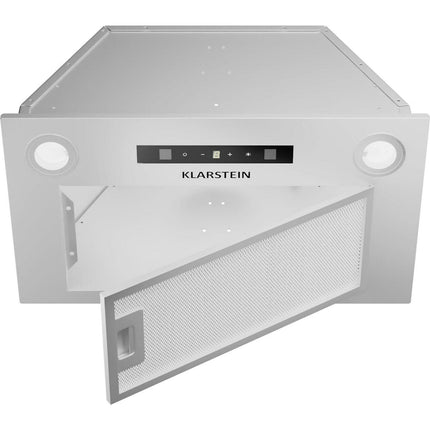 Hotte encastrable KLARSTEIN Paolo 52 cm encastrée 439 m³/h A++ blanc