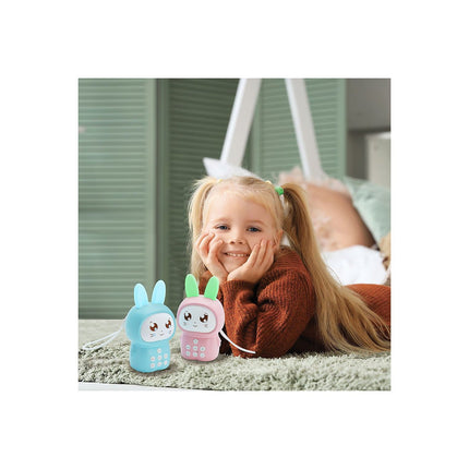 Veilleuse MOOOV Lapin Pompon avec bruits blancs - rose