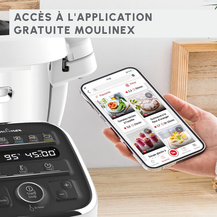 Robot cuiseur MOULINEX companion XL HF80DB10