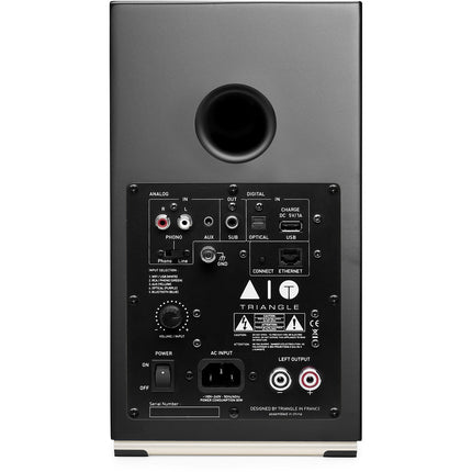 Enceinte résidentielle TRIANGLE AIO TWIN Gris lin