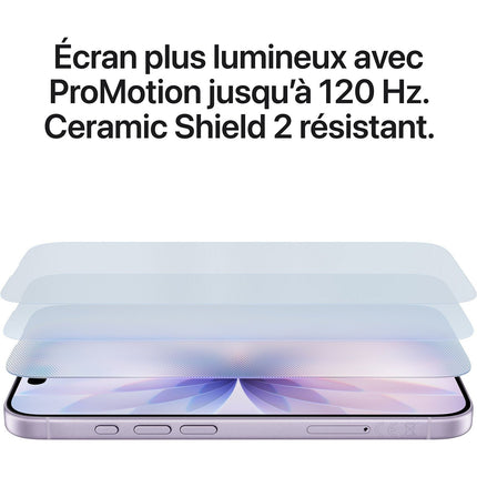 Smartphone APPLE iPhone 17 Lavande 512Go Reconditionné
