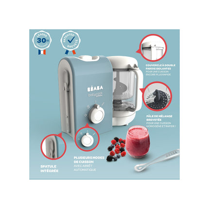 Mixeur Cuiseur Bébé BEABA Babycook Express - baltique