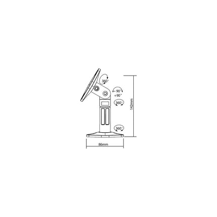 Support enceinte NORSTONE WallCeiling (la paire)