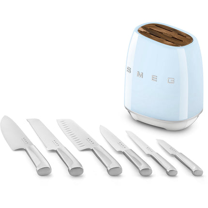 Bloc couteaux SMEG 6 pcs multi-usages