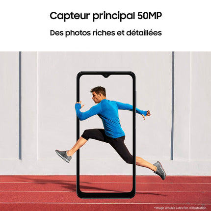 Smartphone SAMSUNG Galaxy A04s Noir 32Go 4G
