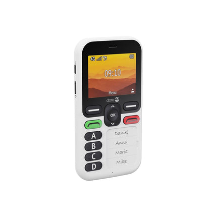 Téléphone portable DORO Leva X10 Blanc/Noir