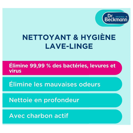 Nettoyant lave linge DR BECKMANN Hygiène Lave-Linge