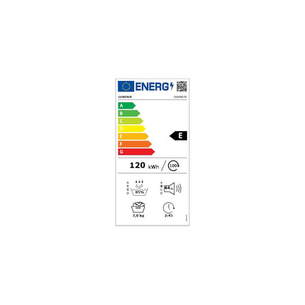 Sèche linge pompe à chaleur GORENJE D2HNE7E