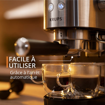 Machine à expresso KRUPS XP444C10 pompe virtuoso +