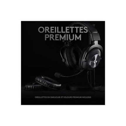 Casque gamer LOGITECH G PRO X GAMING Casque + Support
