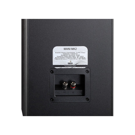 Enceinte colonne DAVIS Mani MK2 Dark Ash