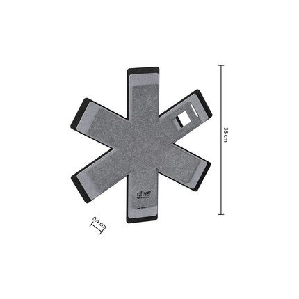 Protection de poêle 5FIVE anti rayure x6 feutrine