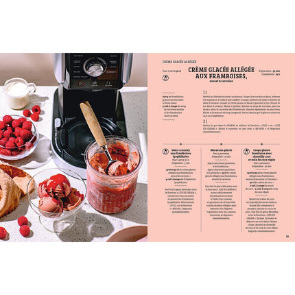 Livre de cuisine HACHETTE Recettes Ninja Creami