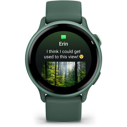Montre sport GARMIN Vivoactive 6 Forme et santé GPS AMOLED BT Wi-Fi 42 mm Lunar Gold